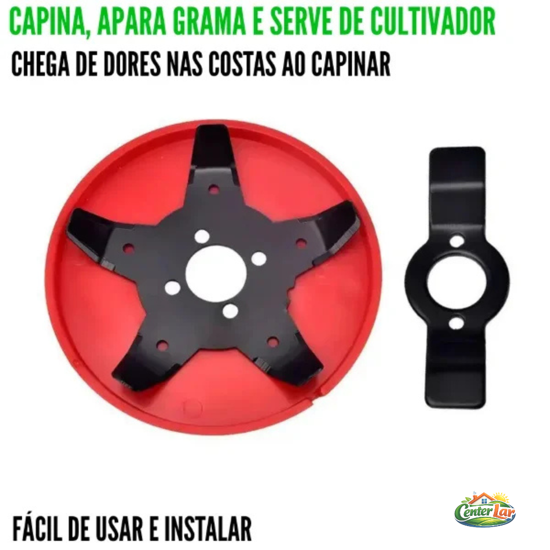 Disco Anfíbio de Capina - Água, Terra e Pedregulho [PAGUE 1 E LEVE 2 DISCOS]🔥Queima de Estoque🔥