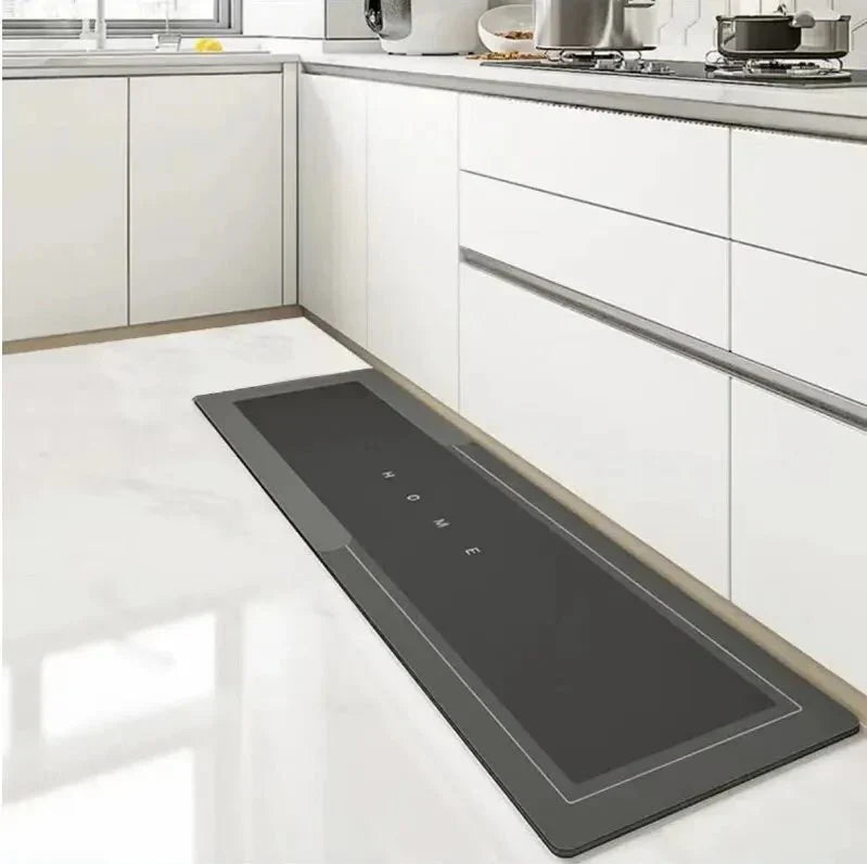 Tapete de Cozinha Antiderrapante Absorvente Premium da Achatudostore!